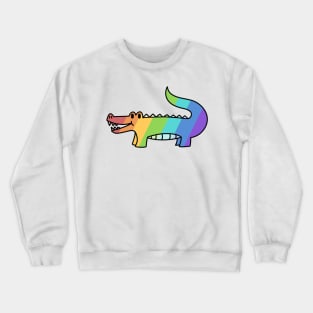 Gay Pride Gator Crewneck Sweatshirt